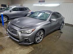 Infiniti Vehiculos salvage en venta: 2022 Infiniti Q50 Sensory