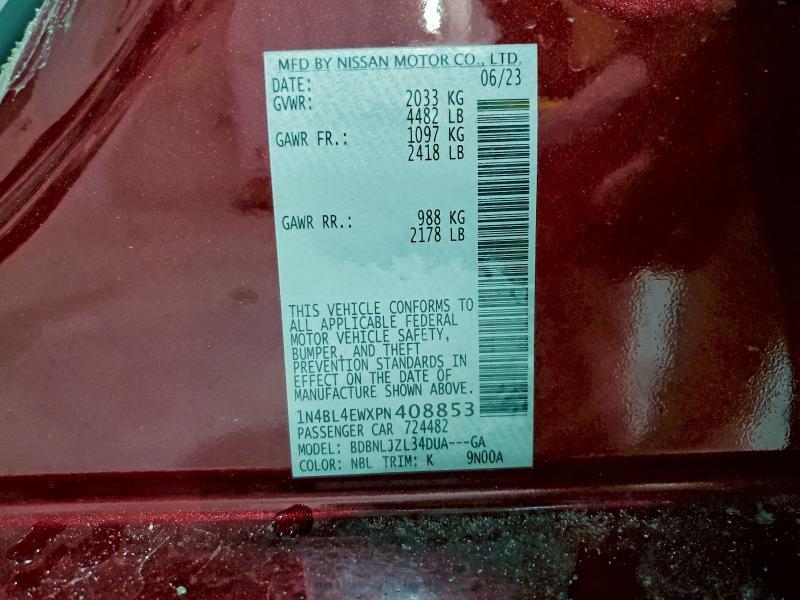 2023 Niss Altima 2.5 sl