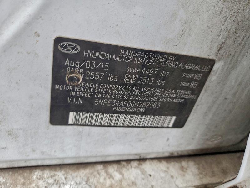2016 Hyundai Sonata Sport
