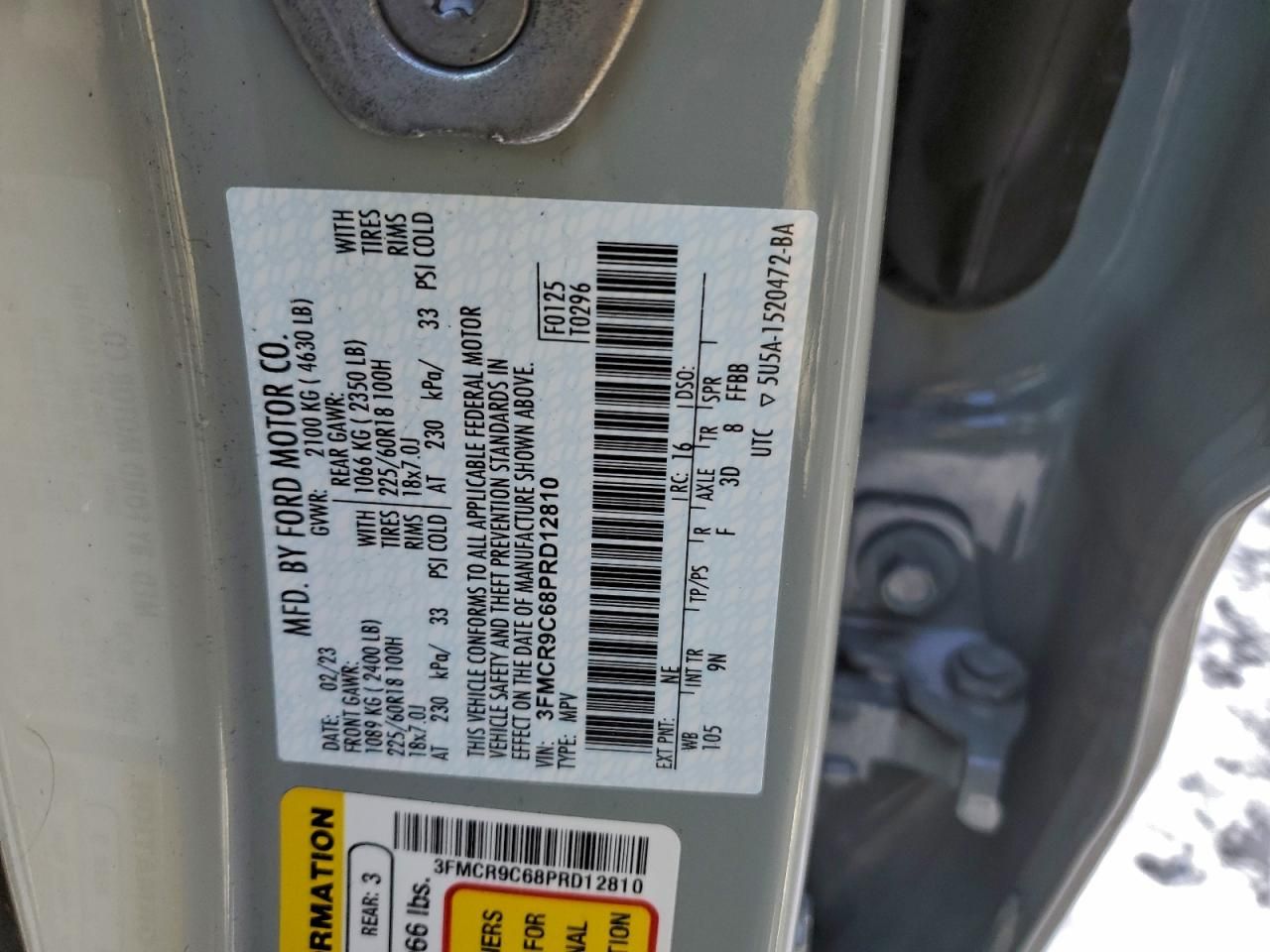 2023 Ford Bronco Sport Outer Banks