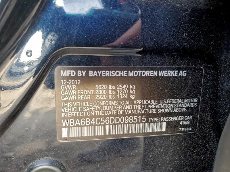 2013 BMW 650 xi