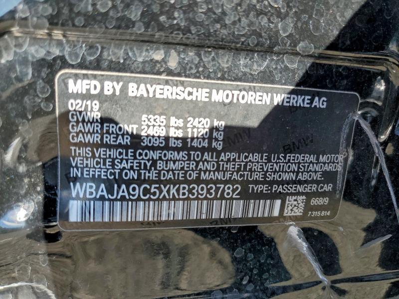 2019 BMW 530e