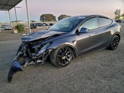 Tesla Model y salvage cars for sale: 2022 Tesla Model y