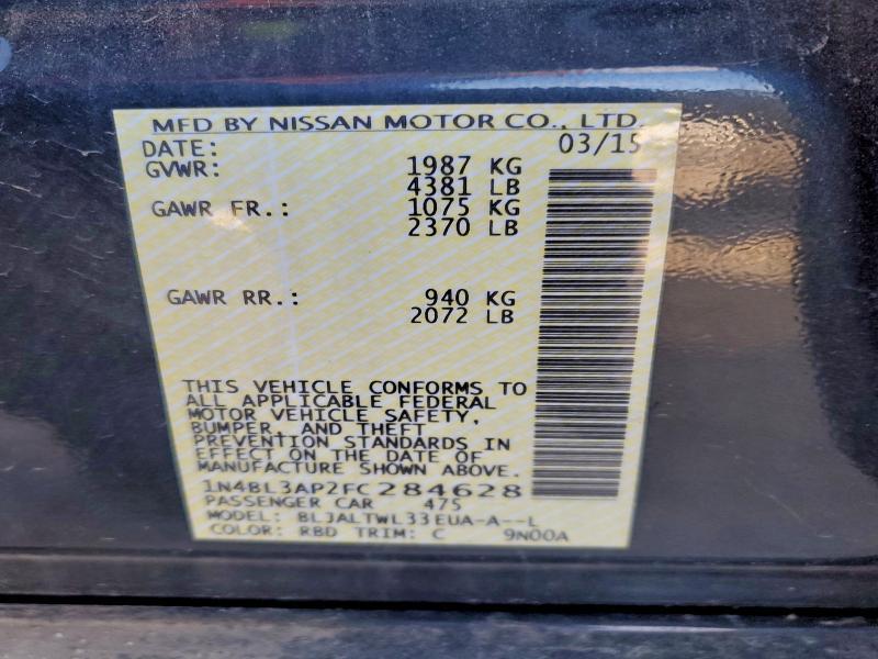 2015 Nissan Altima 3.5s