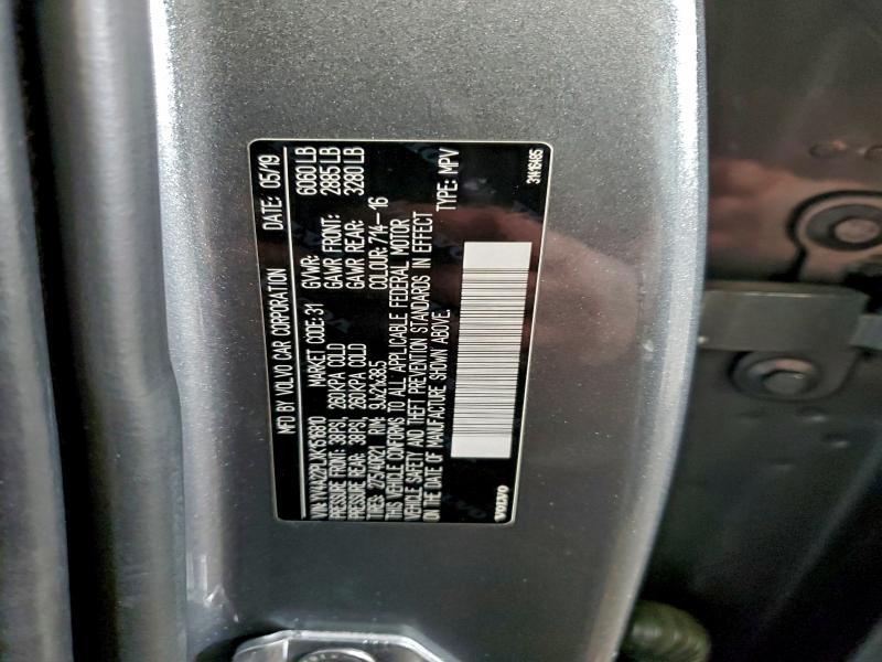 2019 Volvo Xc90 T6 Inscription