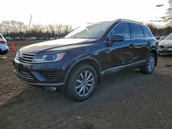 Salvage cars for sale from Copart New Britain, CT: 2016 Volkswagen Touareg Sport