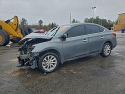 Salvage cars for sale from Copart Gaston, SC: 2018 Nissan Sentra s