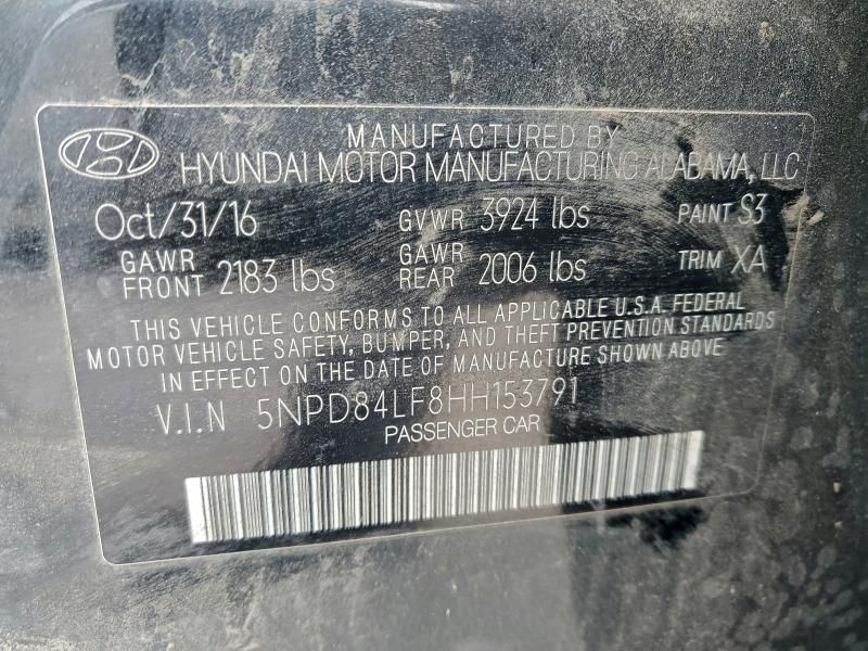 2017 Hyundai Elantra Limited