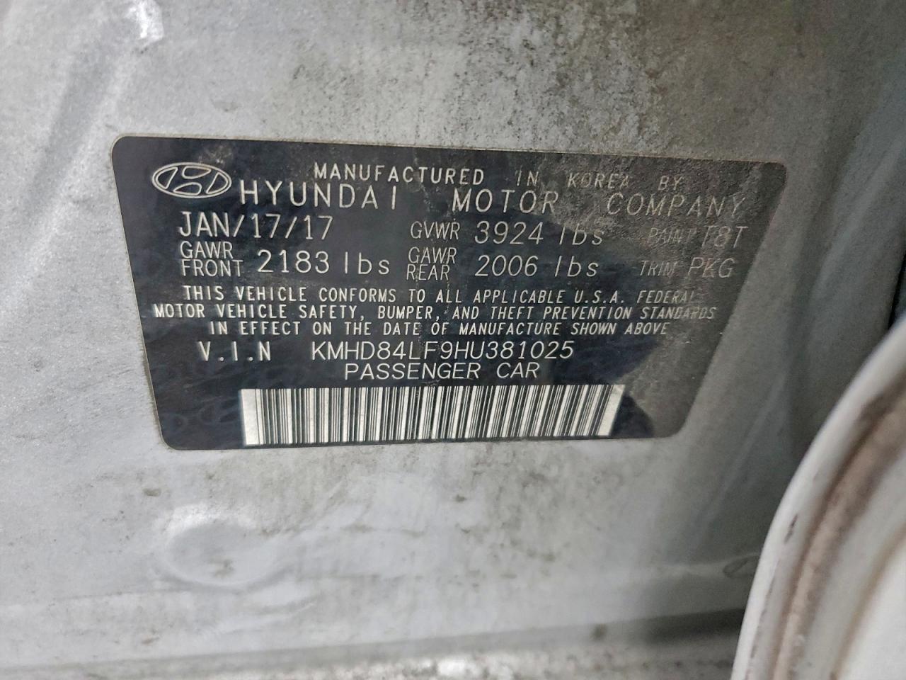 2017 Hyundai Elantra se