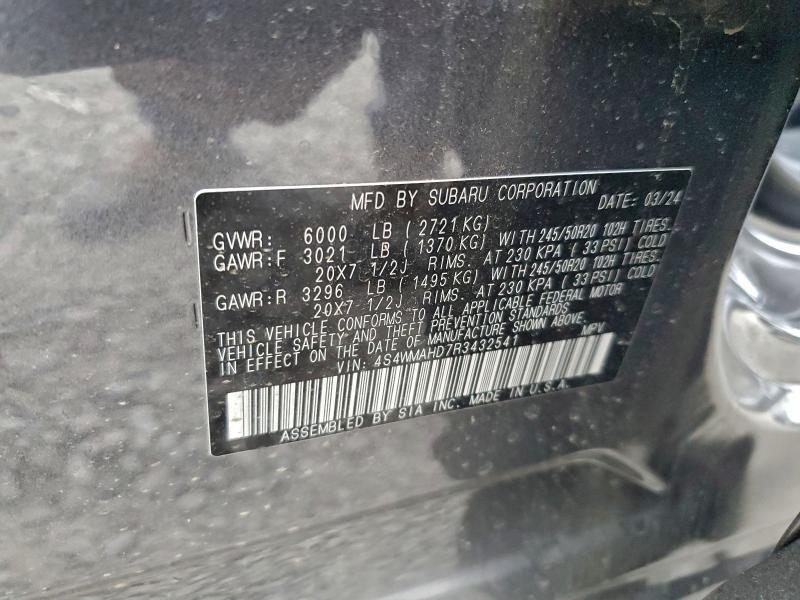 2024 Subaru Ascent Onyx Edition