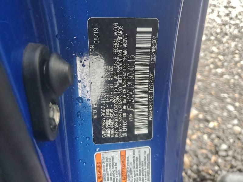 2020 Subaru Brz Limited