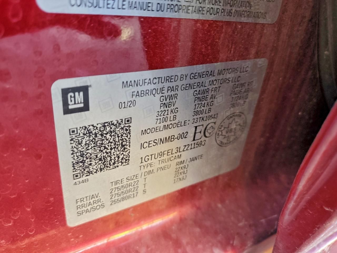 2020 GMC Sierra K1500 Denali