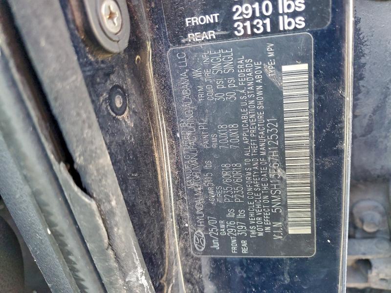 2007 Hyundai Santa fe se