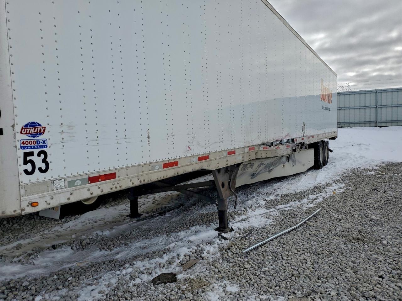 2014 Utility VS2DX DRY Van Trailer