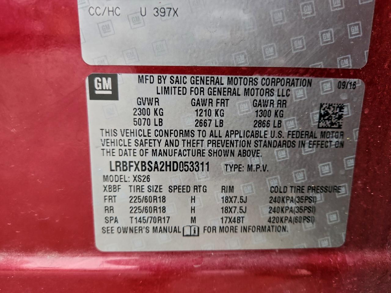 2017 Buick Envision Essence