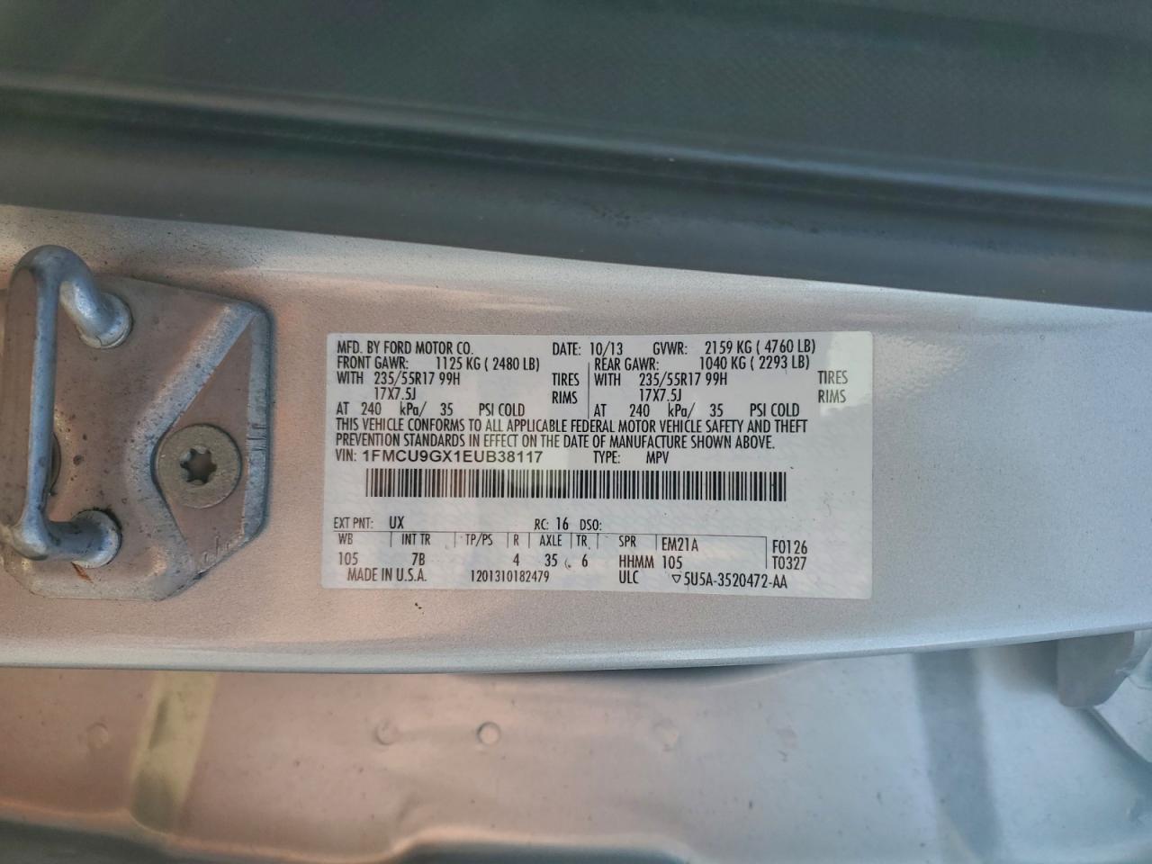 2014 Ford Escape se