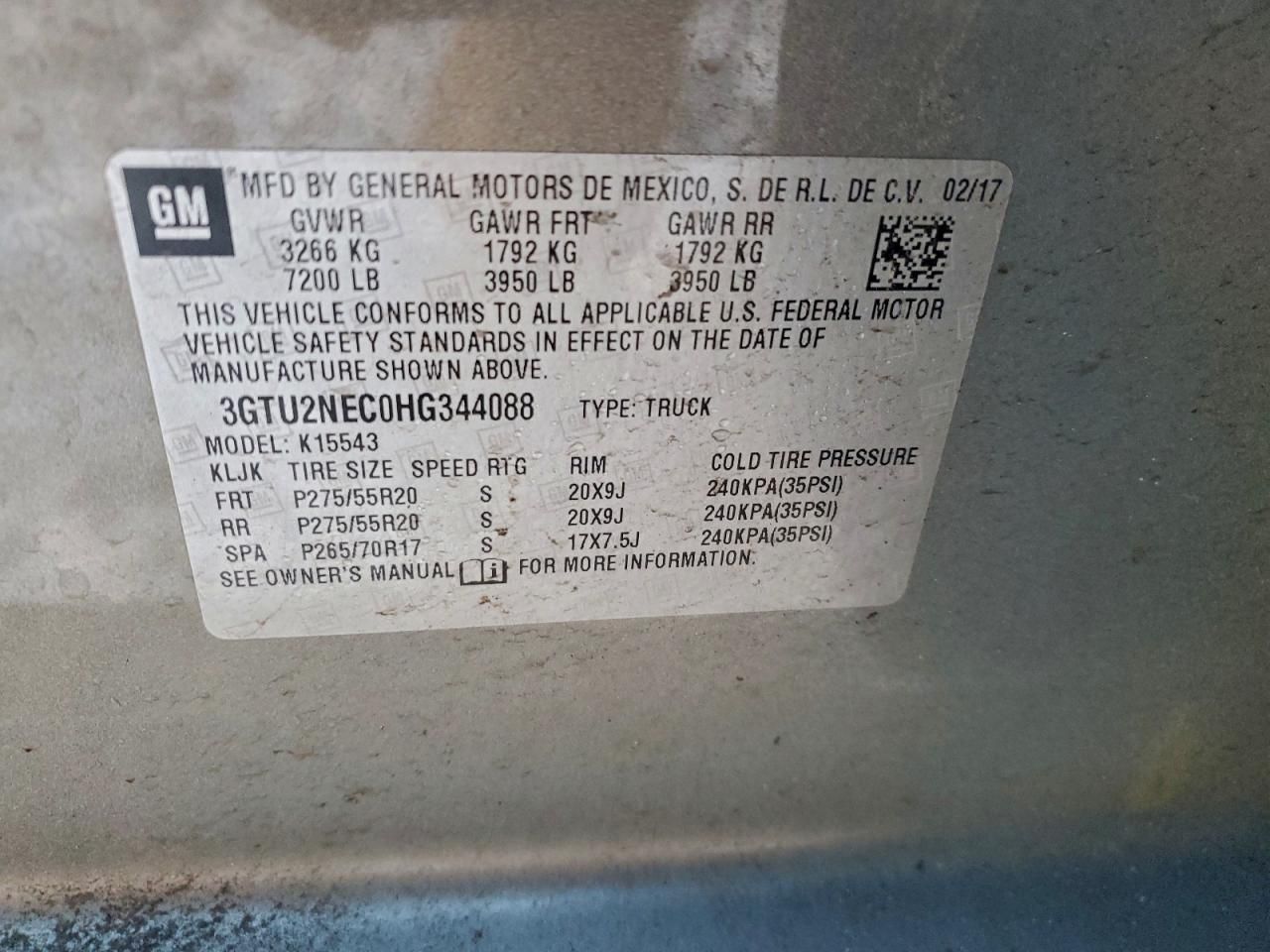 2017 GMC Sierra K1500 slt