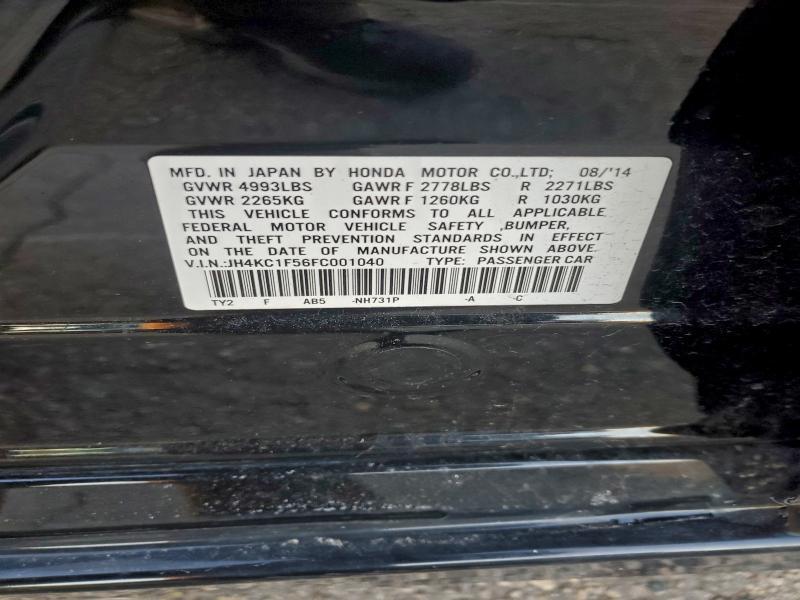 2015 Acura Rlx Tech