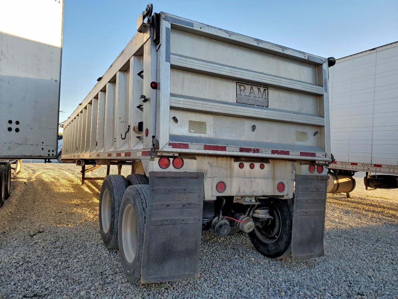 2003 Dodge RAM END Dump Trailer