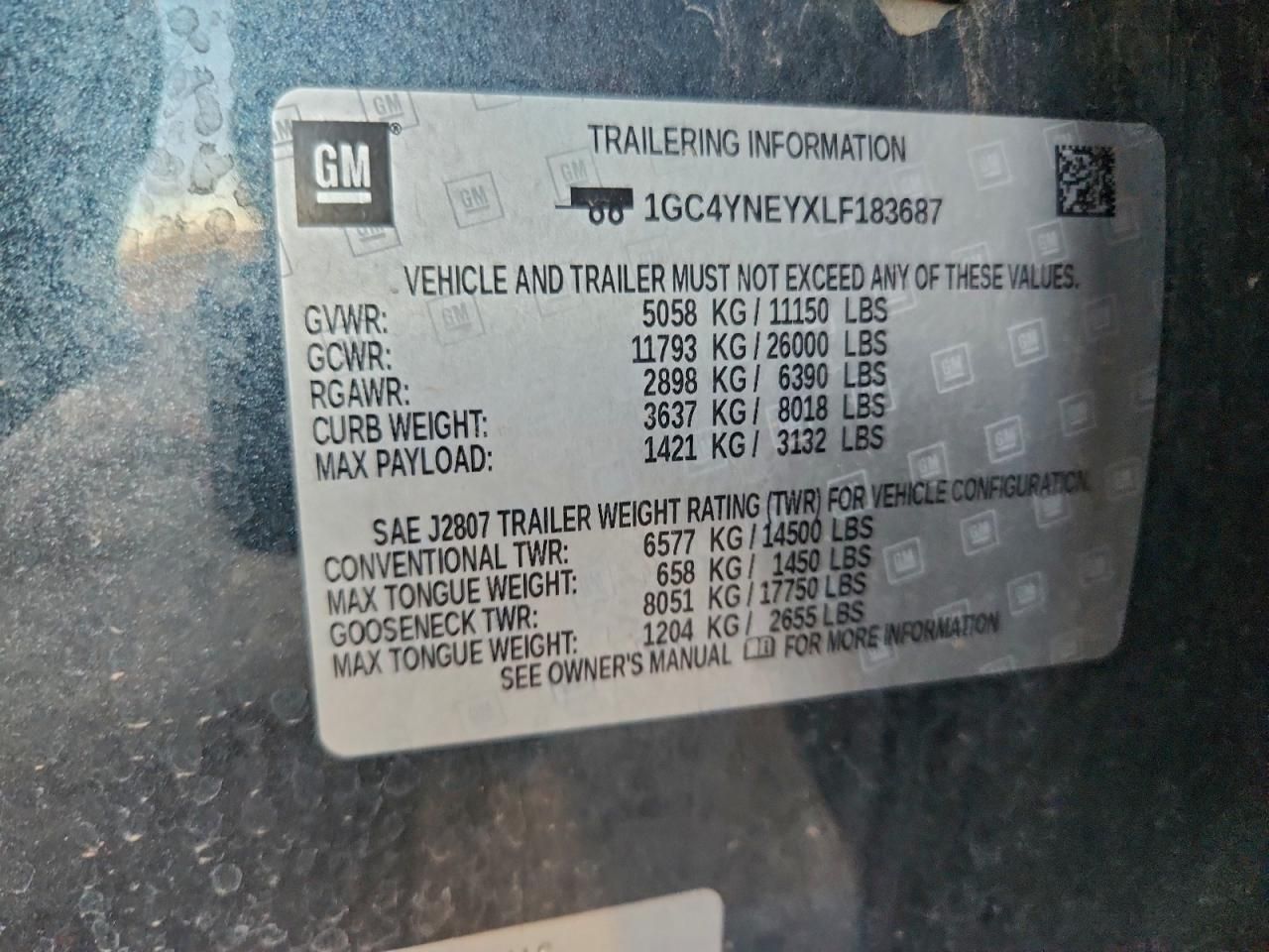 2020 Chevrolet Silverado K2500 Heavy Duty LT