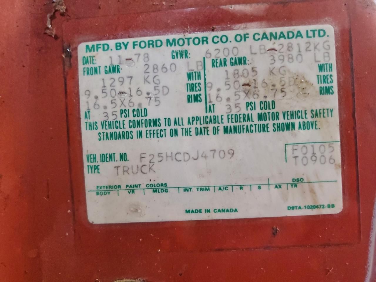 1979 Ford F250