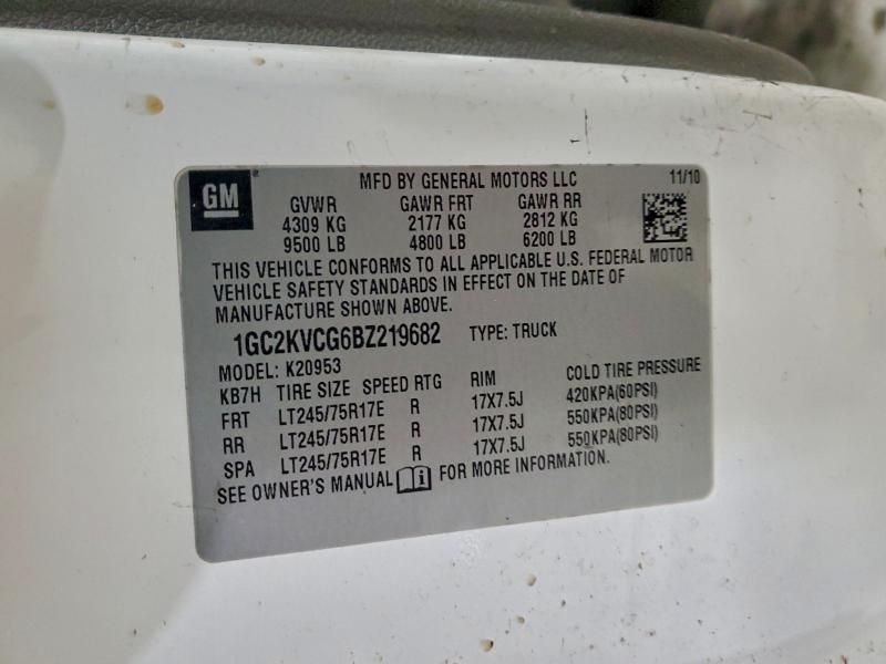 2011 Chevrolet Silverado K2500 Heavy Duty