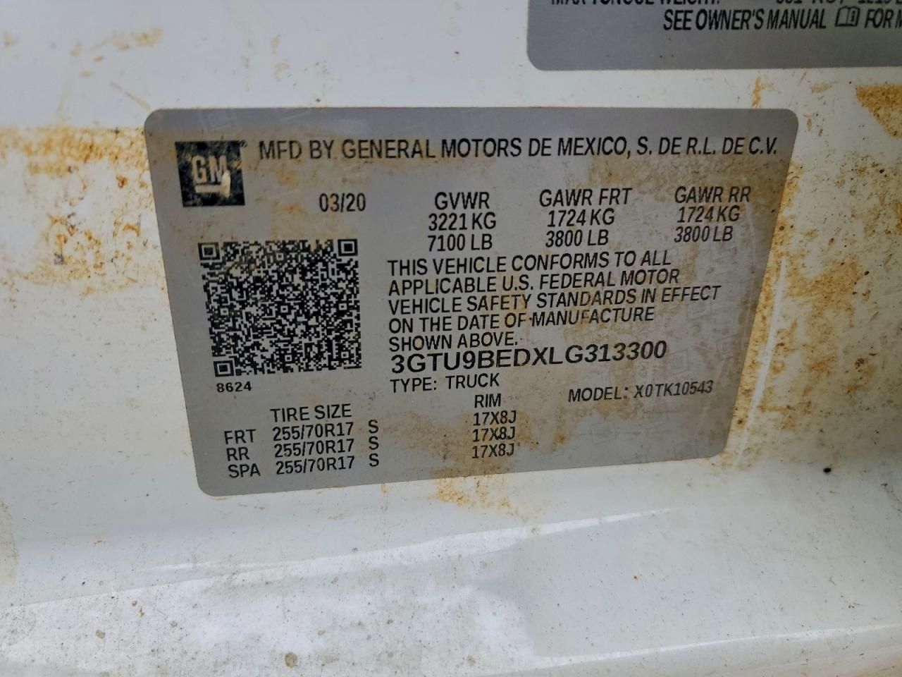 2020 GMC Sierra K1500 sle