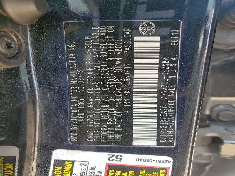 2019 Toyota Camry l