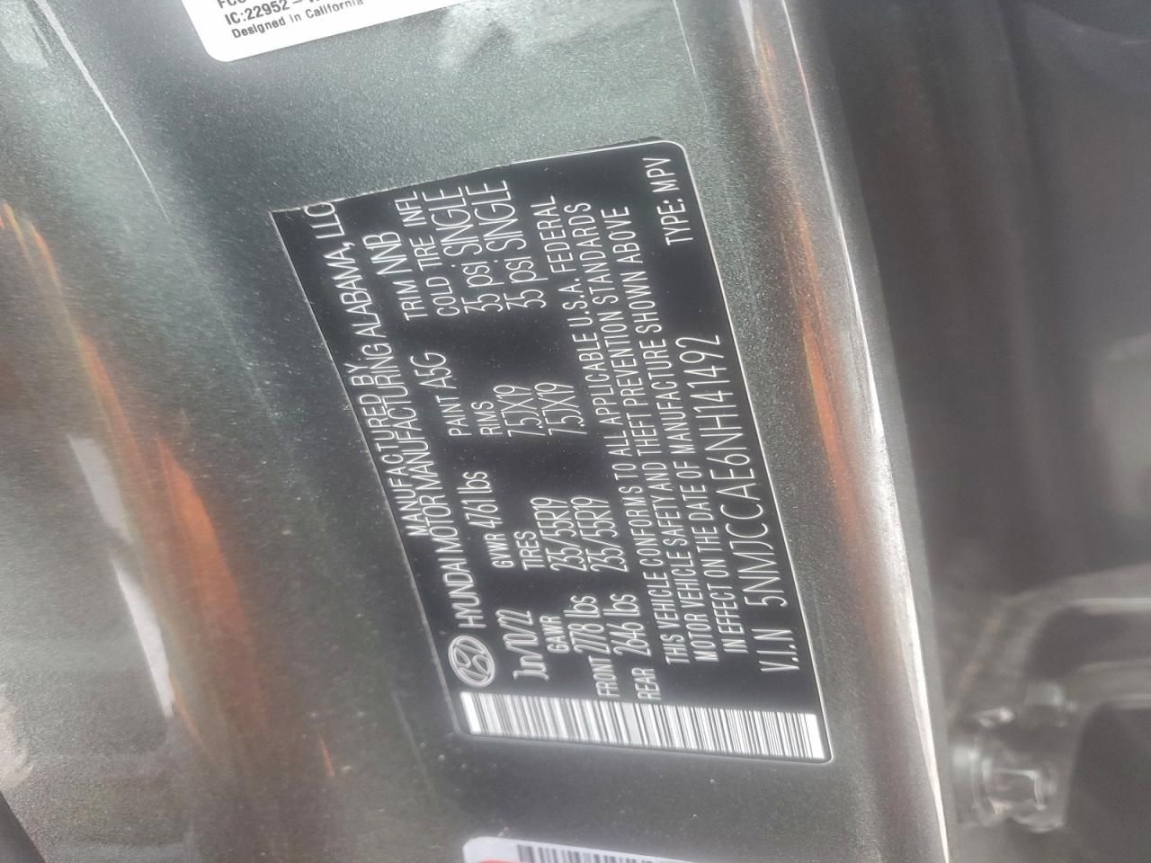 2022 Hyundai Tucson sel