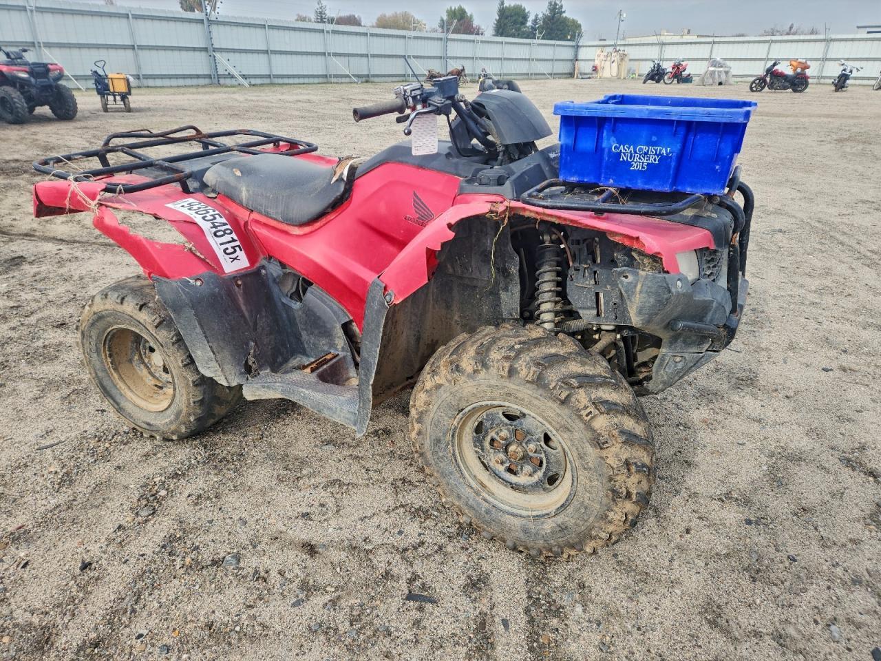 2014 Honda Rancher ATV