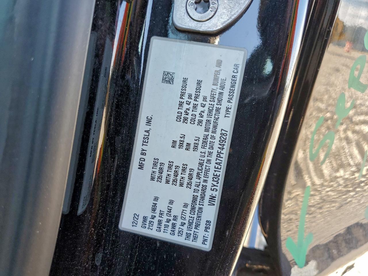 2023 Tesla Model 3