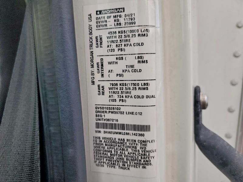 2021 International MV607