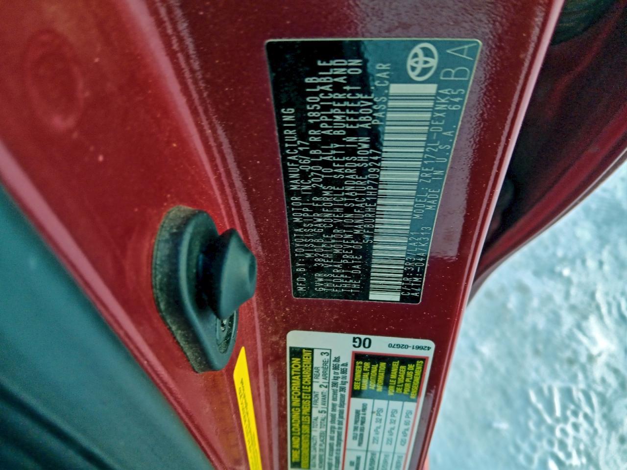 2017 Toyota Corolla