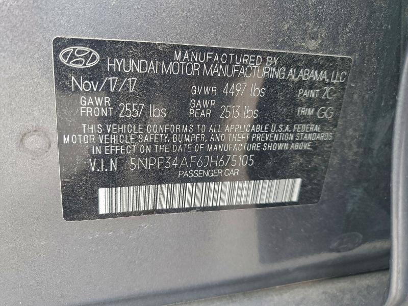 2018 Hyundai Sonata Sport