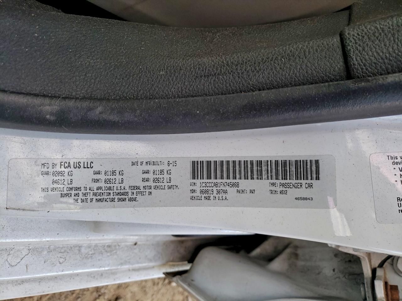 2015 Chrysler 200 Limited