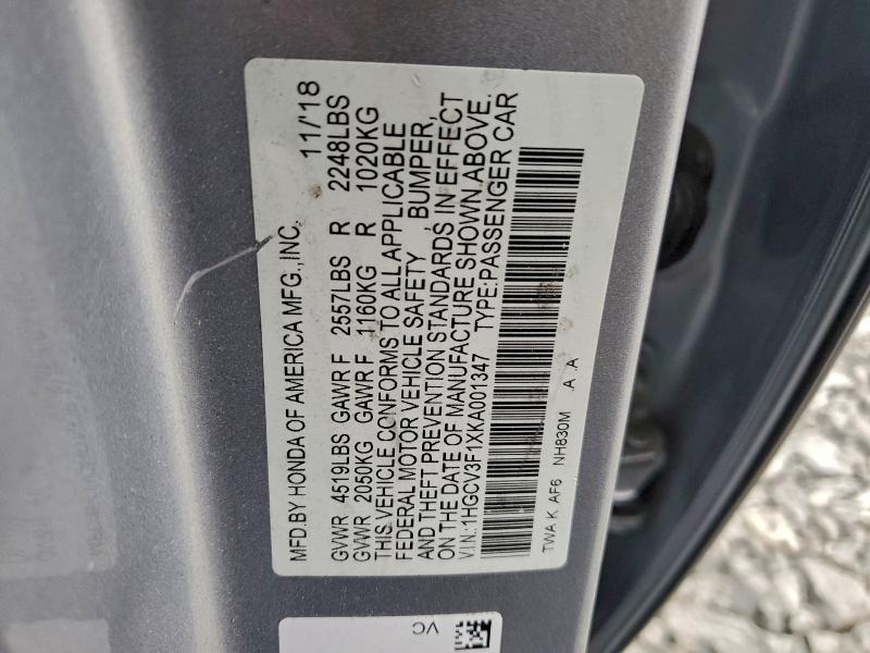 2019 Honda Accord Hybrid