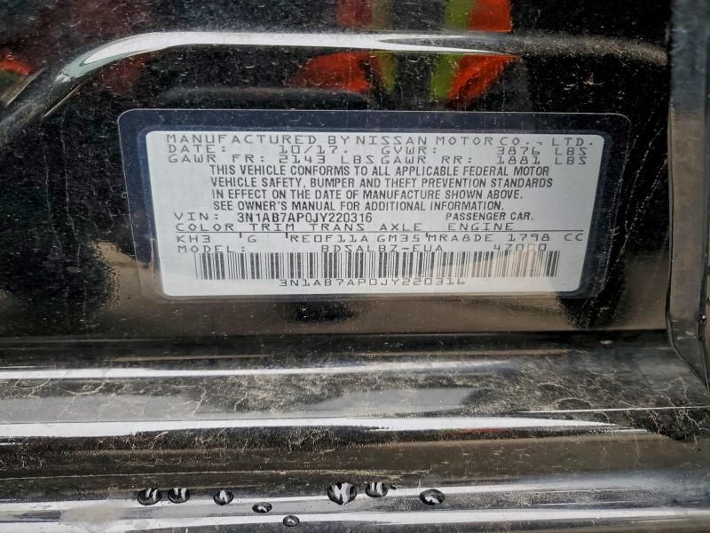 2018 Nissan Sentra s