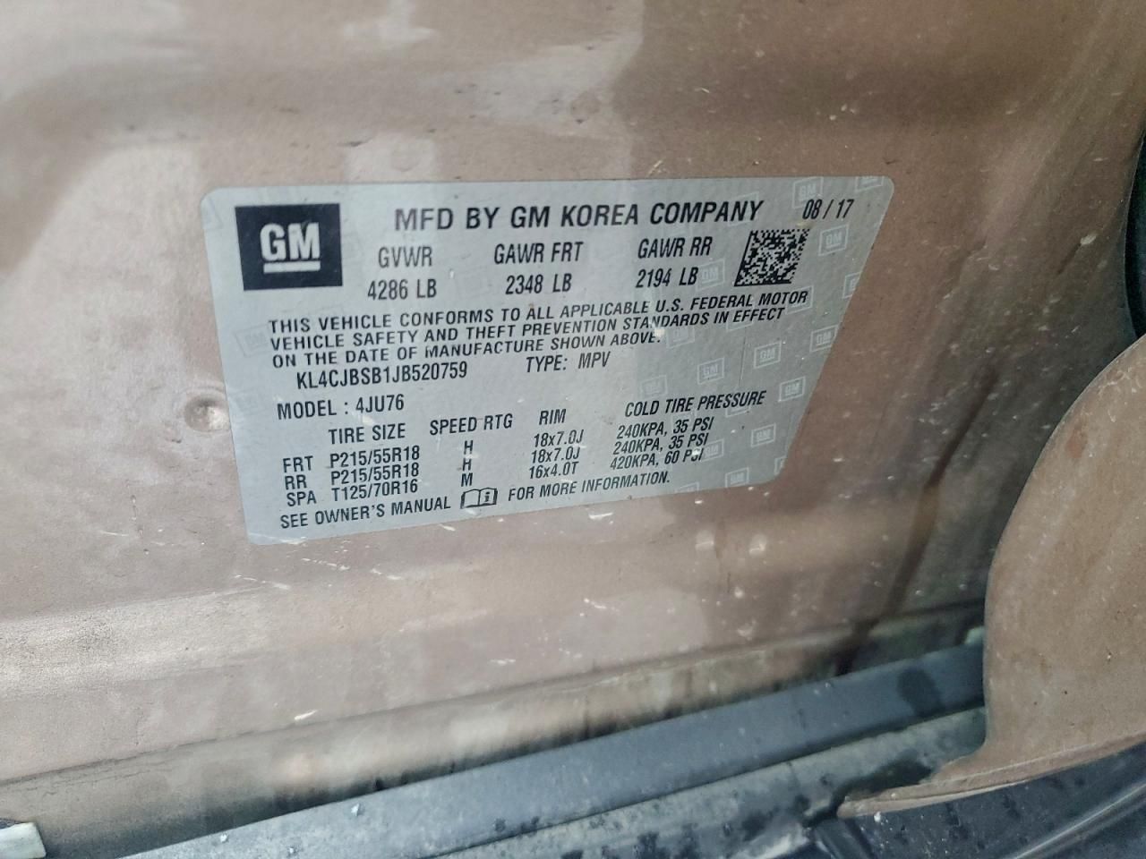 2018 Buick Encore Preferred ii