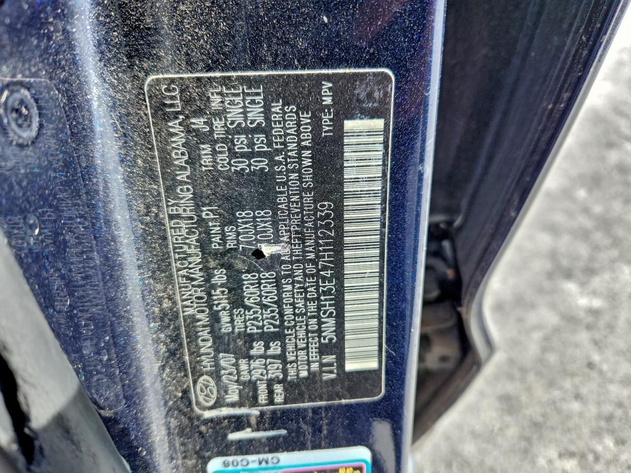 2007 Hyundai Santa fe se