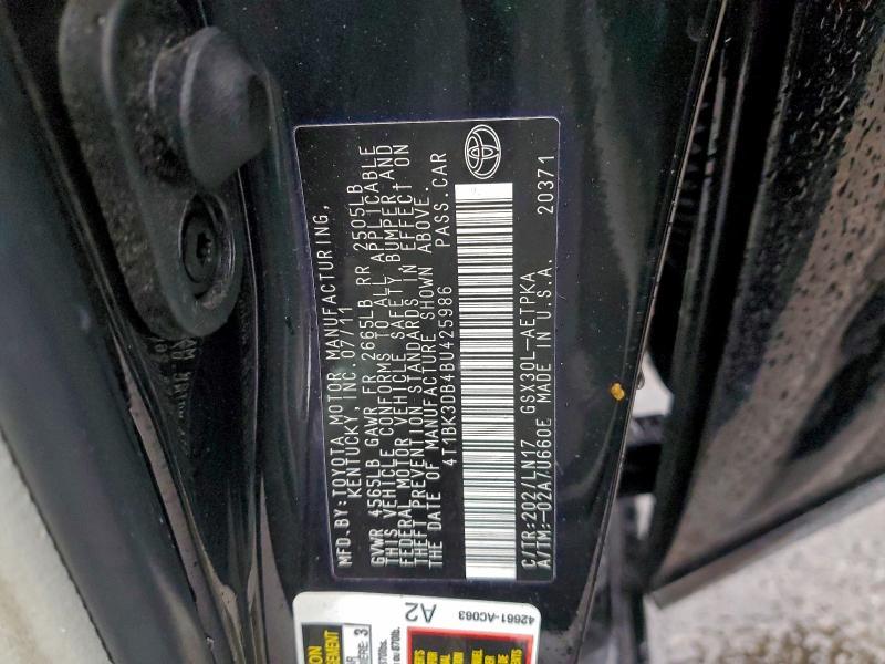 2011 Toyota Avalon Base