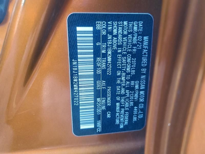 2021 Nissan Rogue Sport sv