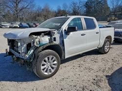Chevrolet Silverado K1500 Custom salvage cars for sale: 2021 Chevrolet Silverado K1500 Custom
