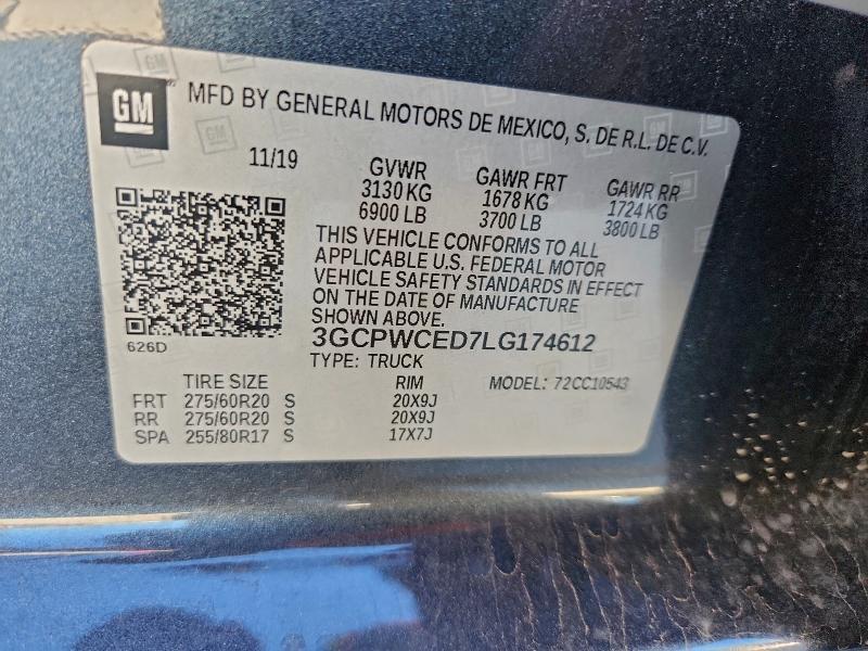 2020 Chevrolet Silverado C1500 lt