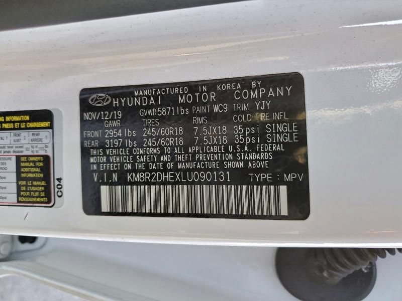 2020 Hyundai Palisade sel