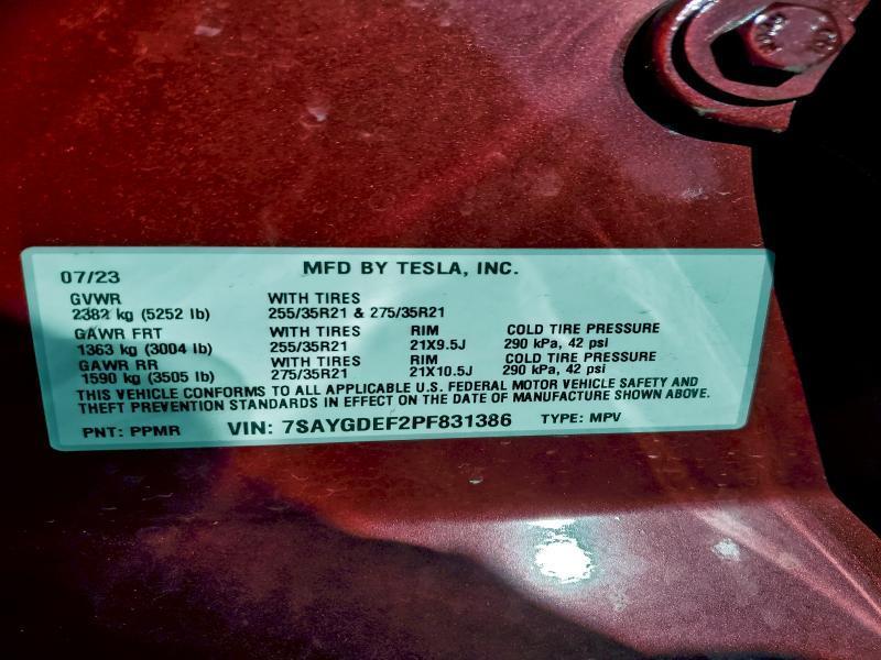 2023 Tesla Model y
