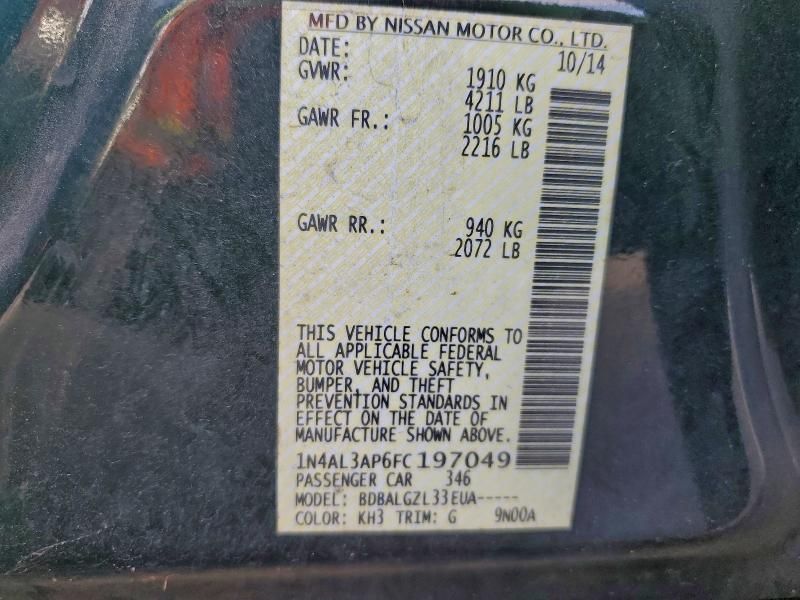 2015 Nissan Altima 2.5