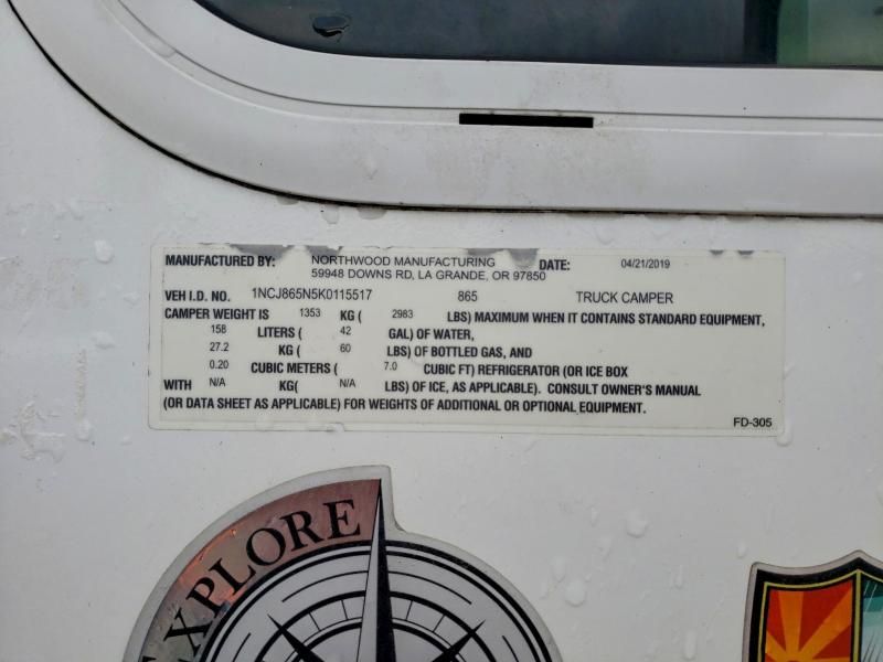 2019 Northwood Actic Fox