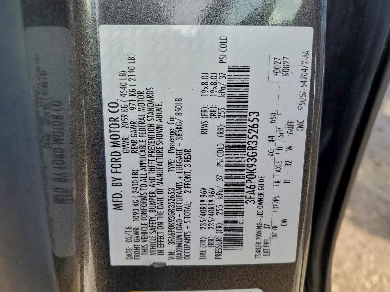 2016 Ford Fusion Titanium