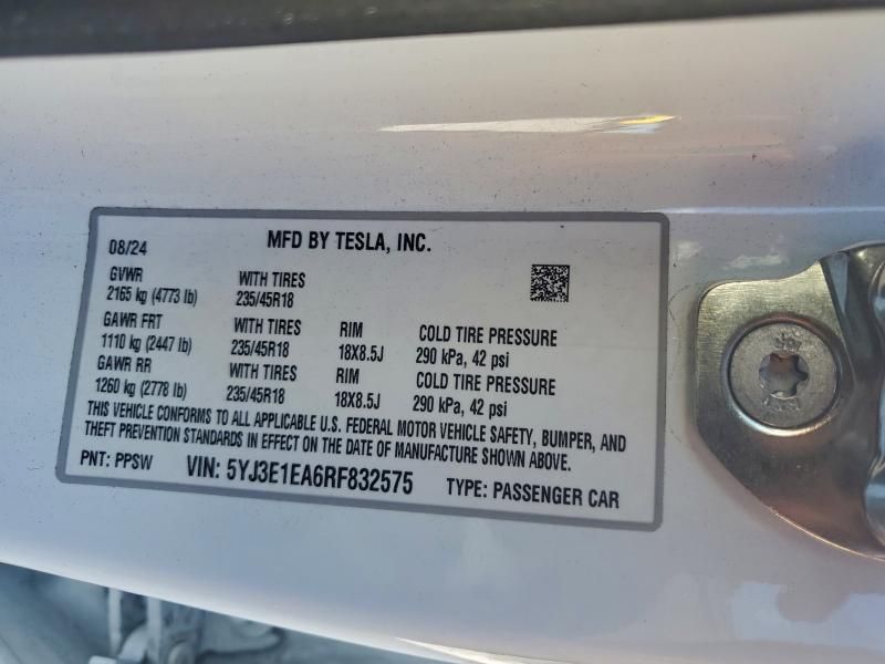 2024 Tesla Model 3