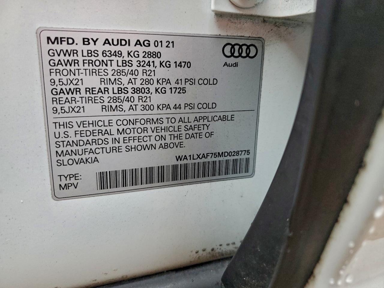 2021 Audi Q7